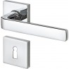 Poignée porte BB,PureQuattroavec Rosetten,Chrom