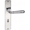 Poignée porte WC,Maybach S avec plaque longue ,Chrom