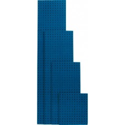 Plaque perforée 1981x457 mm bleu RAL 5010