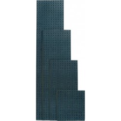 Plaque perforée 1486x457 mm anthracite gris RAL7016