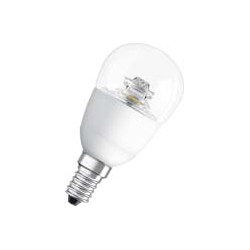 Ampoule ESL LED-Star P40 6W E14, 470L claire, Tropfen