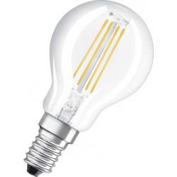 Osram 203298 Retrofit Classic Ampoule LED E14 4 W Plastique Blanc