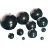 Bouton boule DIN319 25mm M 6 Form C
