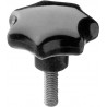 Poignée DIN6336A 50xM10x40 3St