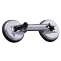 Ventouse Alu 2 tetes - capacité 25 kg