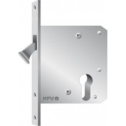 Serrure pour porte coulissante PZ,D55,20rd,DL/DR