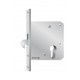Serrure pour porte coulissante PZ,D55,24kt,DL/DR