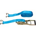 Sangle arrimage 10 m 50mm, 5 T,Crochet en U