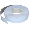 Bande magnétique blanc enrobé 30 m x 25 mm