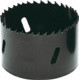 Scie cloche en acier rapide bimétal, Ø : 65 mm, Vitesse de rotation tr/mn Acier à outils/INOX 65, Vitesse de rotation tr/mn Acier de construction 130