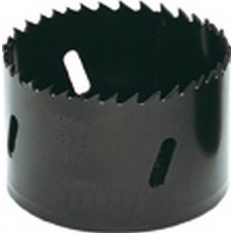 Scie cloche en acier rapide bimétal, Ø : 76 mm, Vitesse de rotation tr/mn Acier à outils/INOX 55, Vitesse de rotation tr/mn Acier de construction 115
