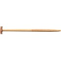Manche pelle forme T bois 950 / 41 mm