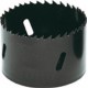 Scie cloche en acier rapide bimétal, Ø : 98 mm, Vitesse de rotation tr/mn Acier à outils/INOX 45, Vitesse de rotation tr/mn Acier de construction 90
