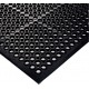 Tapis de travail noir anneau, 13mm, 1520x910mm
