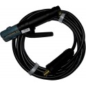 Cable de soudage 5m Caoutchouc 25qmm 200A/35-50qmm
