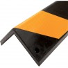 Cornière caoutchouc jaune noir 121x121x805mm