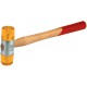 Marteau plastique jaune 40mm Gr.5
