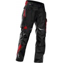 Pantalon de travail noir/rouge, Gr.56