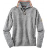 Pull-over de travail gris chiné Taille .S