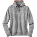 Pull-over de travail gris chiné Taille .XXL