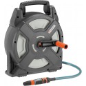 Dévidoir portable pour balcons et terrasses Gris/Orange Plastique 30 x 30 x 30 cm - Gardena 18400-20