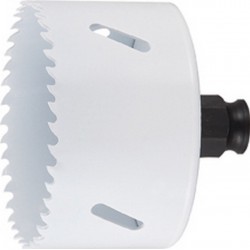 Scie trépan Power Change, Ø : 140 mm, Vitesse de rotation tr/mn INOX 25, Vitesse de rotation tr/mn acier 60
