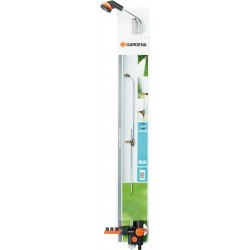 Douche de jardin Duo Argent/Noir/Orange 35 x 20 x 19 cm