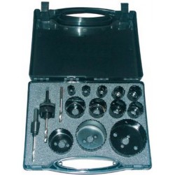 Jeu de scies cloches acier bimétal, Quantité : 12 pièces