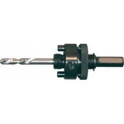 Queue d'emmanchement pour scies cloches, Queue d'emmanchement : Queue à six pans/ de 9,5 mm, Pour les scies cloche d'un Ø de 32-152 mm