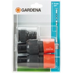 Gardena Equipement de raccordement Profi-System Gris/Orange 30 x 20 x 20 cm