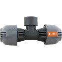 Té 25 mm a filetage 3/4" (1,9 cm) femelle - Gardena 2790