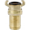 Raccord d'aspiration GARDENA 1 1/4Z-Raccord d'aspiration Or