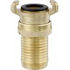 Raccord d'aspiration GARDENA 1 1/4Z-Raccord d'aspiration Or