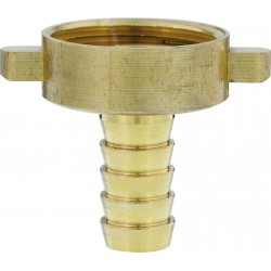 Raccord en laiton GARDENA 2- pièces,G 1"Gew.,1/2"Schl.