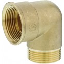 Raccord coudé en laiton filetage GARDENA IG/AG G 1 1/4-