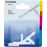 Raccord en T en plastique 6mm-Gardena (Par 10)