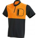 T-Shirt Cooldry, Taille 3XL, orange/anthracite