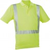 Polo-T-Shirt haute visibilité jaune ,Taille XL
