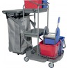 Chariot de nettoyage HAACP 1190x675x1150 2x15l