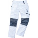 Pantalon de travail Champ, Taille 52, blanc/gris