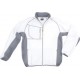 Veste Champ, Gr.XL, blanc/gris