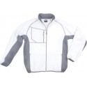 Veste Champ, Gr.XL, blanc/gris