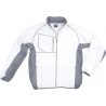 Veste Champ, Gr.XL, blanc/gris