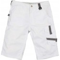 Bermuda Champ, Taille 48, blanc/gris