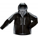 Veste Softshell Proaktiv, Taille S, noir/gris