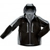 Veste Softshell Proaktiv, Taille S, noir/gris