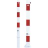 Poteau herausneh Galv. rouge/w 70x70mmSchake