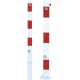 Poteau umlegbar Galv. rouge/w 70x70mmSchake