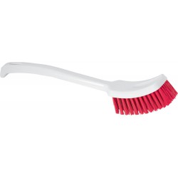 HACCP-Brosse 25cm PES D0,50mm, rouge
