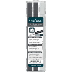 Pica for all BIG Dry – Pack de 12 mines universelles, couleur graphite et blanc, multicolore, For All Big Dry